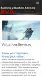 Mobile Screenshot of businessvaluation.co.za